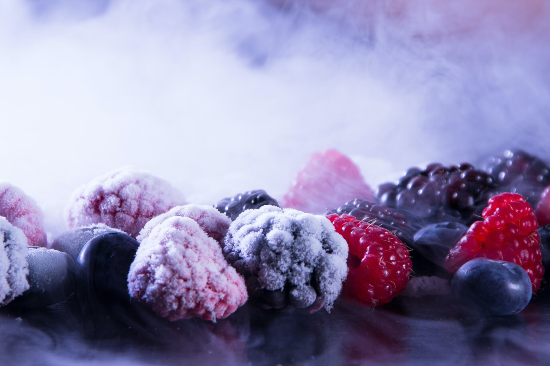 Pre-freezing berries prior to freeze-drying streamlines the process and saves time.