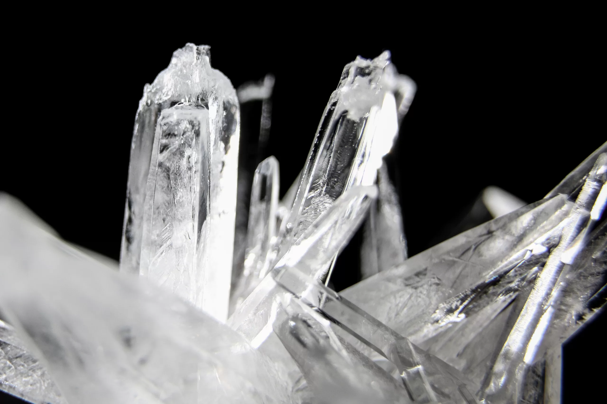 Smaller ice crystals enhance the efficiency of the freeze-drying process.