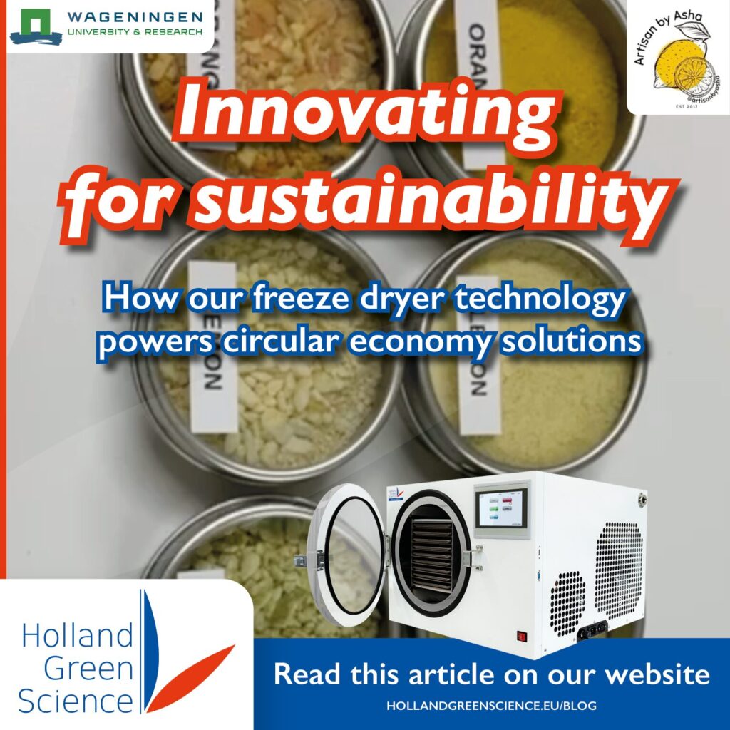 Holland Green Science Europe - Professional Freeze-Drying Equipment for Food Innovation, Kitchens and Botanical extraction