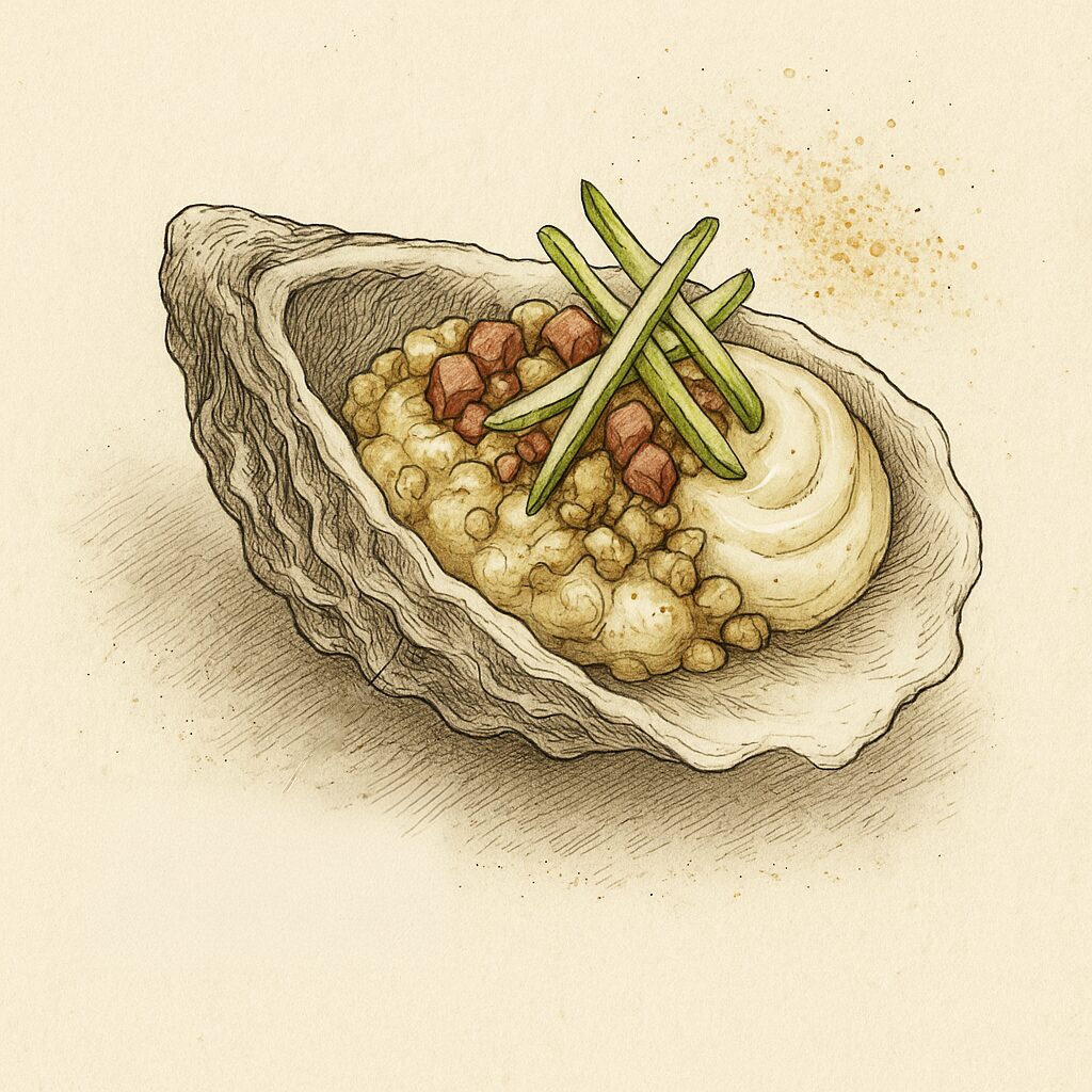 Freeze dried oyster shell 