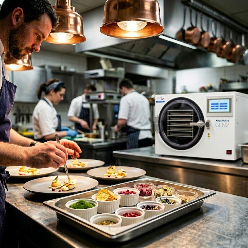 xiros mikro horeca freeze dryer