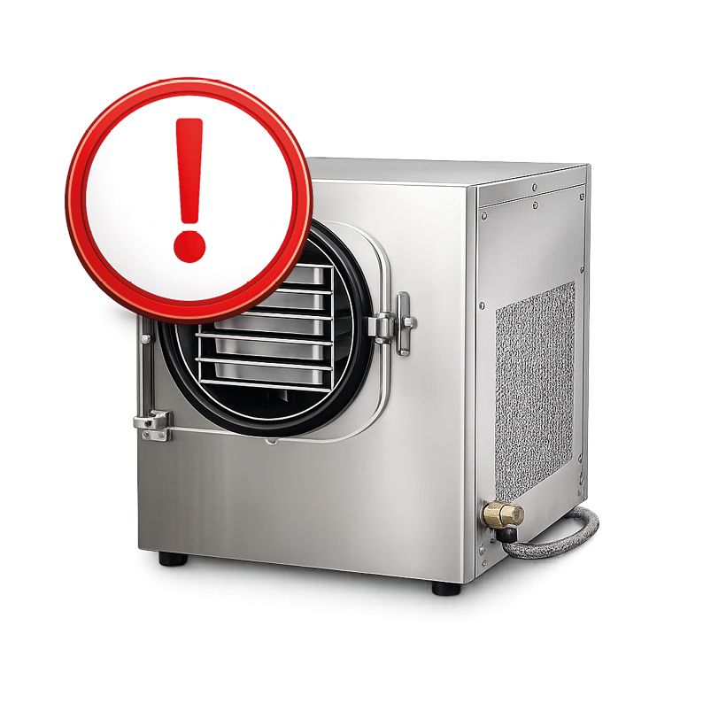 Professional freeze drying requires controlled environments and compliant equipment.