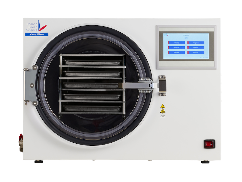 5 shelve Xiros Mikro GEN2 freeze dryer
